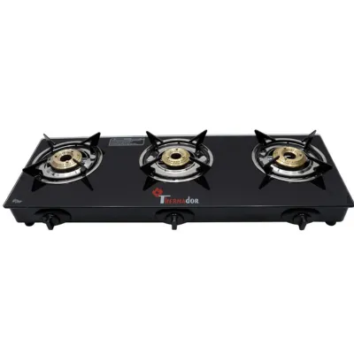 Thermador ISI Certified 3 Brass Burner Gas Stove Auto Ignition